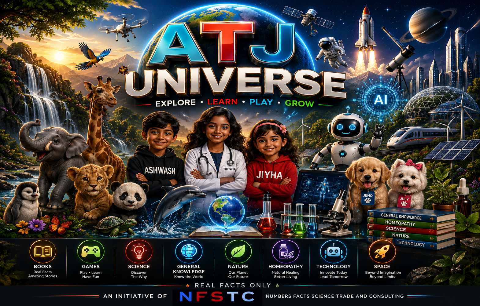 ATJ Universe — Explore, Learn, Play, Grow